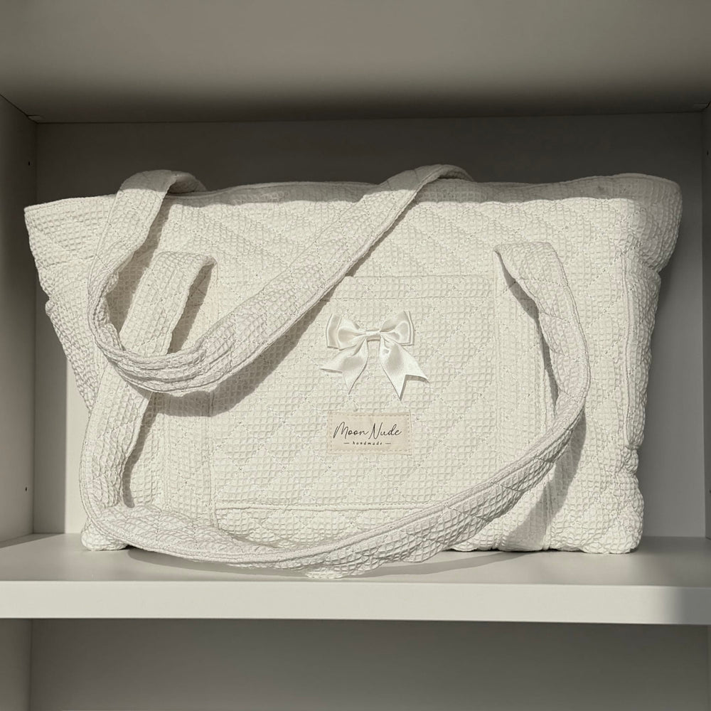 Cream Tote Bag