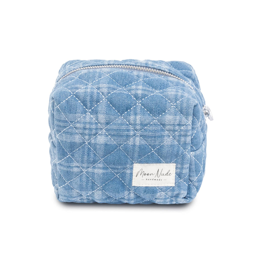 Denim Mini Makeup Bag