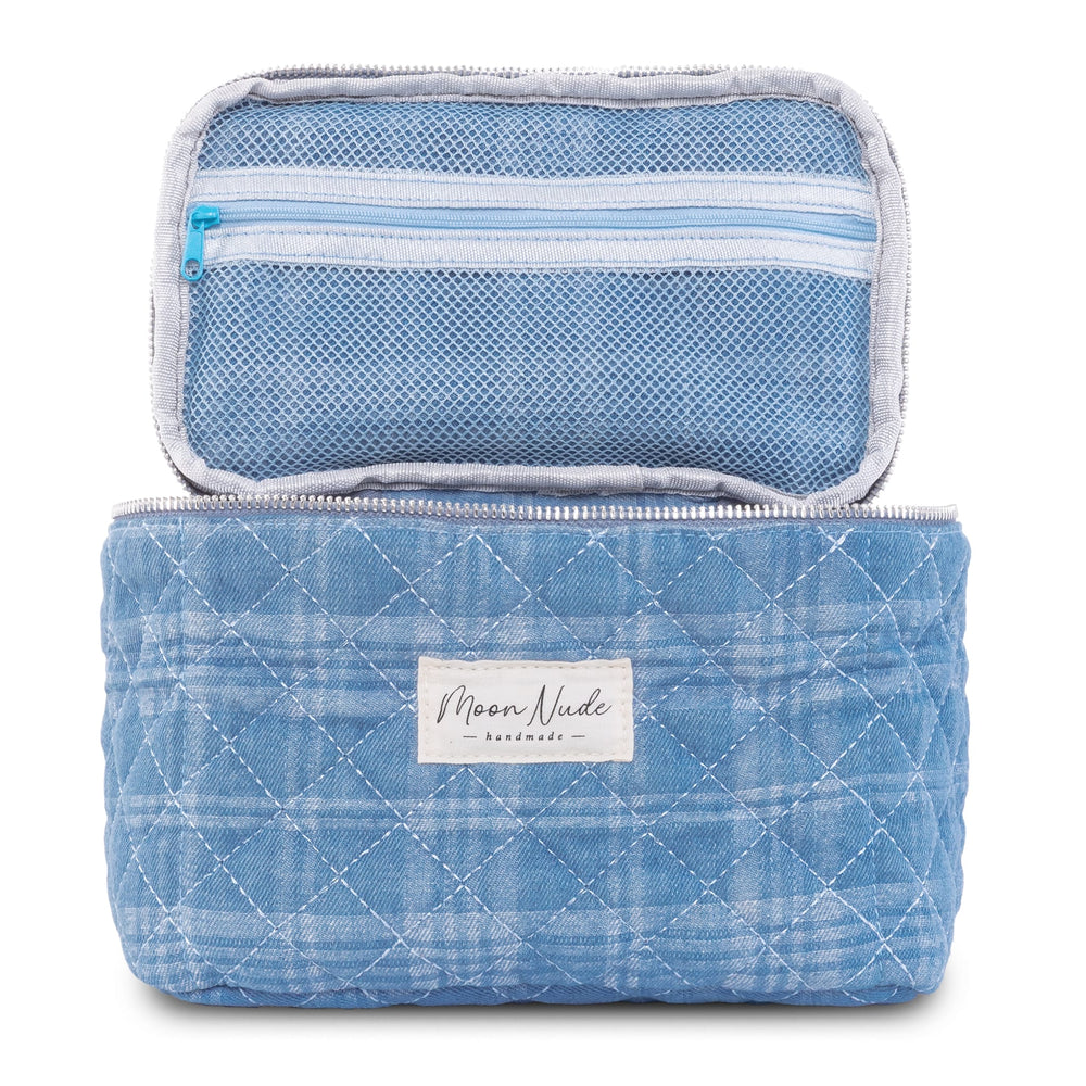 Denim Vanity Bag