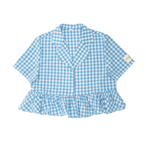 Azure Short Pajama Top