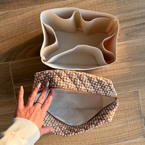 Coffee Large Makeup Bag