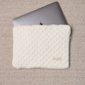 Cream Laptop Sleeve