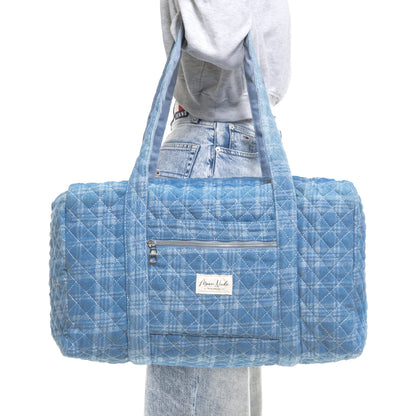 Denim Large Duffel Bag