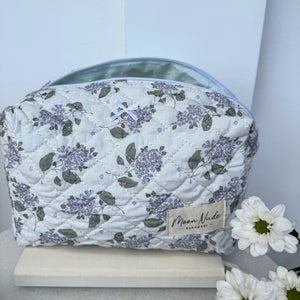 Lilac Large Makeup Bag