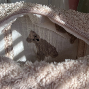 Teddy Mini Makeup Bag