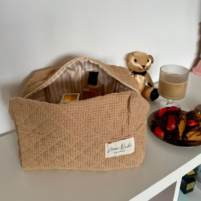 Waffle Large Makeup Bag